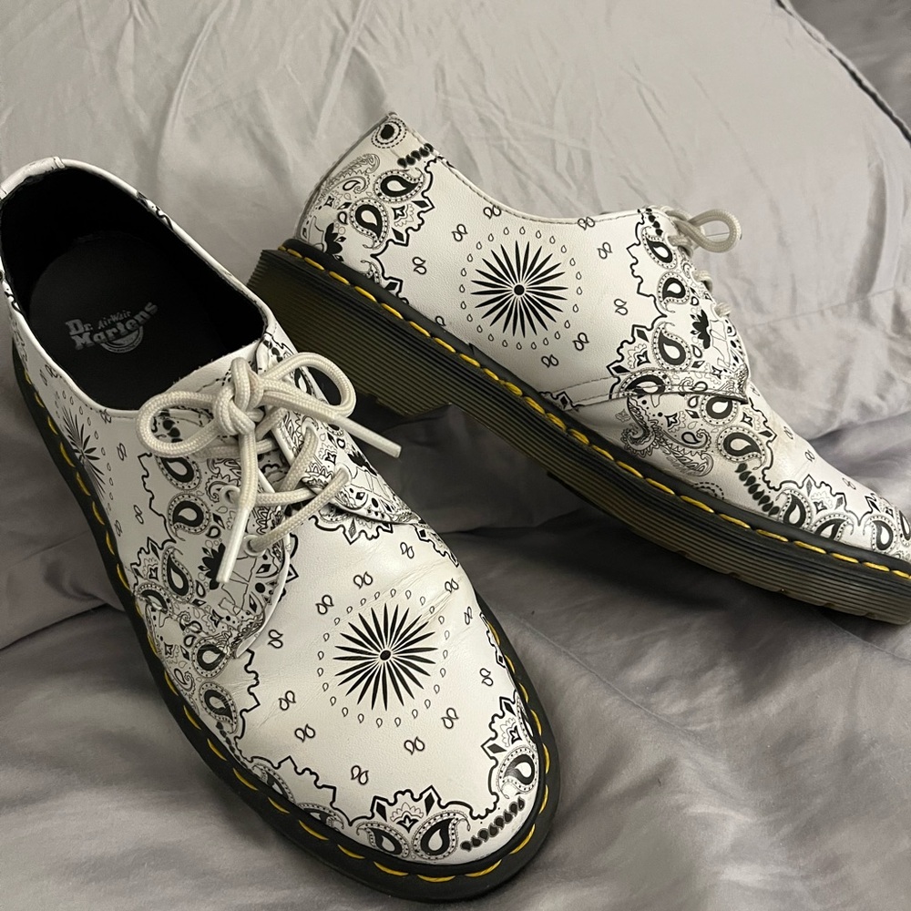 Doc Marten Printed Loafers